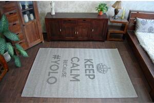 Kusový koberec Calm šedý 140x200cm