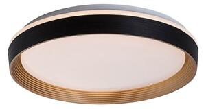 RABALUX 71308 Ladan stropní svítidlo D500mm LED 48W/3000lm 3000-6500K hnědá, zlatá, bílá, stmívatelné, dálkový ovladač