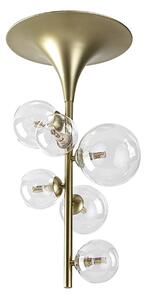 RABALUX 71298 Aslov stropní svítidlo D320mm 6xG9 zlatá, průhledná