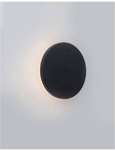 Nova Luce Venkovní nástěnné svítidlo SUITE, 15cm, LED 10W 3000K 140st. IP54 Barva: Černá
