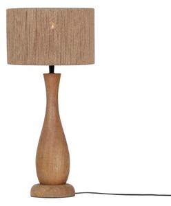 TRIO 567200130 TOBA stolní lampa V540mm 1xE27 dřevo, béžová