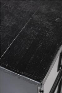 White Label Living Komoda FERRE ZUIVER 120x75 cm dřevo a kov, černá 4100062