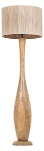 TRIO 467200130 TOBA stojací lampa V1350mm 1xE27 dřevo, béžová