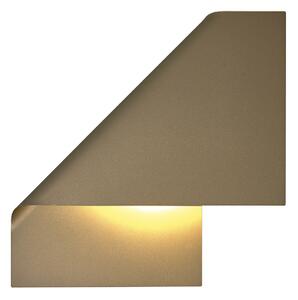 Mantra 7695 Luppi, moderní nástěnné svítidlo v pískové barvě 1xGX53 37,5x37,5 cm
