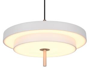 TRIO 340219176 KEATON závěsné svítidlo D400mm SMD LED 34,5W/4000lm 2300+3000+4000K světle šedá, switchdimmer