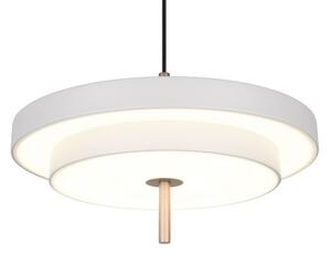 TRIO 340219176 KEATON závěsné svítidlo D400mm SMD LED 34,5W/4000lm 2300+3000+4000K světle šedá, switchdimmer