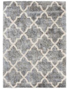 Kusový koberec shaggy Nuray šedý 120x170cm
