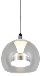 TRIO 331610106 FLYNT závěsné svítidlo D200mm SMD LED 11W/1150lm 2300+3000+4000K chromová, switchdimmer