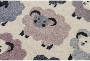 Dětský kusový koberec Ovečky krémový 120x170cm