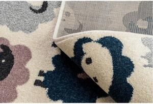 Dětský kusový koberec Ovečky krémový 120x170cm