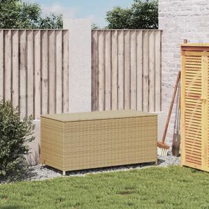 Zahradní úložný box mix béžové 190 l polyratan