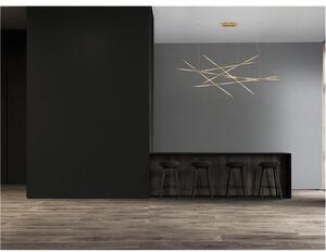 Nova Luce Závěsné LED svítidlo RACCIO, 109W 3000K stmívatelné Barva: Zlatá