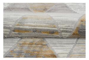 Kusový koberec Nathan hořčicově šedý 140x200cm