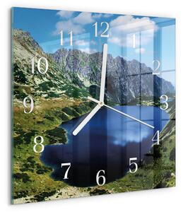 Skleněné hodiny Morské oko zskb-30x30-00086865
