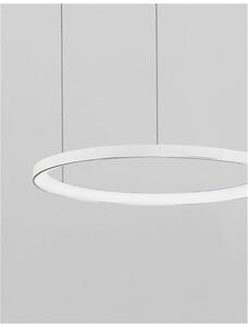 Nova Luce Závěsné LED svítidlo PERTINO, 48W 3000K stmívatelné Barva: Bílá