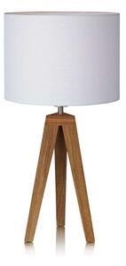 Markslöjd - Kullen Stolní Lampa H22,5 Oak/WhiteMarkslöjd - Lampemesteren