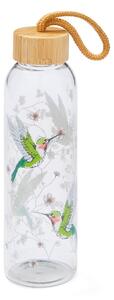 Zelená skleněná lahev 500 ml Hummingbirds – Cooksmart ®