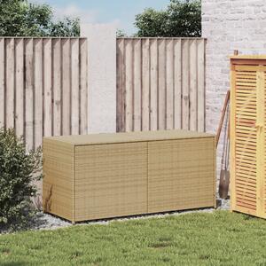 Zahradní úložný box mix béžové 283 l polyratan