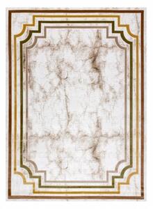 Luxusní kusový koberec akryl Mramor žlutý 2 160x230cm