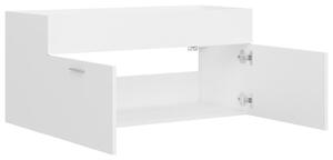 Skříňka pod umyvadlo - dřevotříska - 100x38,5x46 cm | bílá