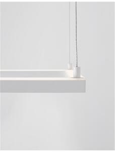 Nova Luce Závěsné LED svítidlo ETERNA, 30W 3000K stmívatelné Barva: Bílá