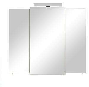 Zrcadlová skříňka WIESBADEN bílá/zrcadlo