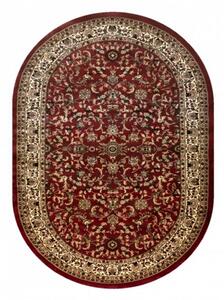 Kusový koberec Royal bordó ovál 100x180cm