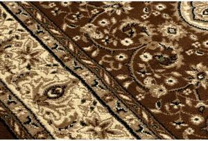 Kusový koberec Agas hnědý ovál 200x290cm