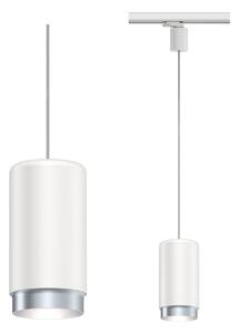 Paulmann 95403 ProRail3 Corus, bílé závěsné svítidlo, 1x50W E27, výška 27,2cm