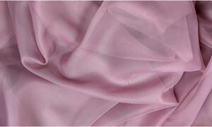 Růžová záclona 140x245 cm Voile – Mendola Fabrics
