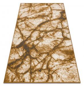 Weltom Kusový koberec BCF Morad MRAMOR Abstraktní béžový staré zlato Rozměr: 120x170 cm