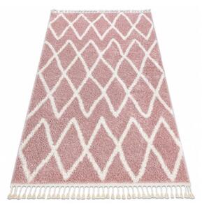 Kusový koberec Shaggy Beni růžový 160x220cm