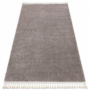Kusový koberec Shaggy Berta hnědý 120x170cm