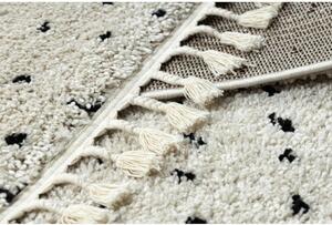 Kusový koberec Shaggy Syla krémový 120x170cm