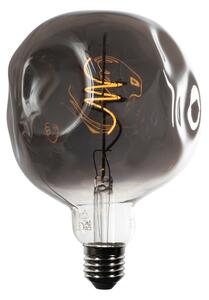 E27 stmívatelná LED žárovka se spirálovým vláknem G125 zrcadlově stříbrná 4W 75 lm 1800K