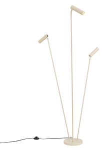 Moderní stojací lampa béžová 3-světla GU10 35mm - Thomas