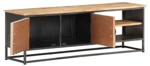 TV stolek Evart - masivní akáciové dřevo | 120 x 30 x 40 cm