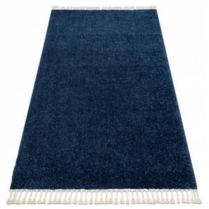 Kusový koberec Shaggy Berta tmavě modrý 120x170cm