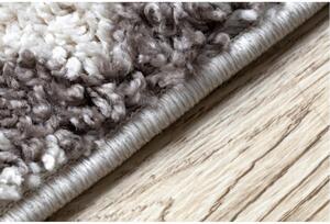 Kusový koberec Shaggy Ariso krémový atyp 60x200cm