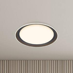 Stropní svítidlo Ijus LED, bílá/antracitová, Ø 43 cm, plast