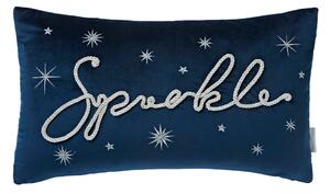 Sametový dekorační polštář s vánočním motivem 30x50 cm Sparkle – Catherine Lansfield