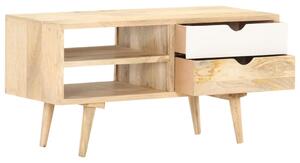 TV stolek 90 x 35 x 45 cm masivní mangovníkové dřevo