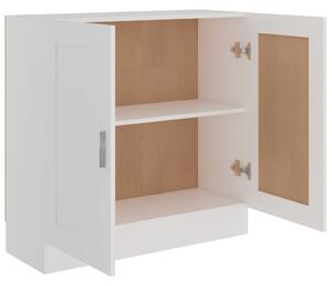 Knihovna Richy - dřevotříska - 82,5x30,5x80 cm | bílá