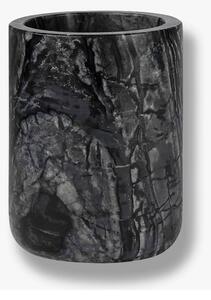 Černý mramorový kelímek na zubní kartáčky Marble – Mette Ditmer Denmark