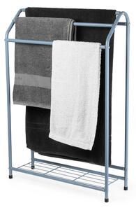 Světle modrý stojan na ručníky Grena – Compactor