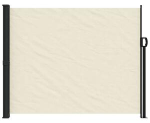 Zatahovací boční markýza krémová 160 x 500 cm