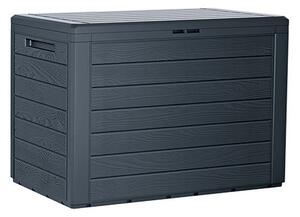 Zahradní box antracit 78cm 190L WOODEBOX