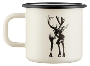 Muurla Hrnek Reindeer 0,37l, smalt / béžový