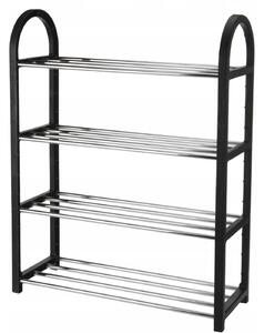Botník Storage Solutions 50 x 65 x 19 cm černá
