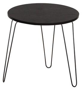 Příruční stolek, černý dub / černá, RONIN 0000191783 Tempo Kondela